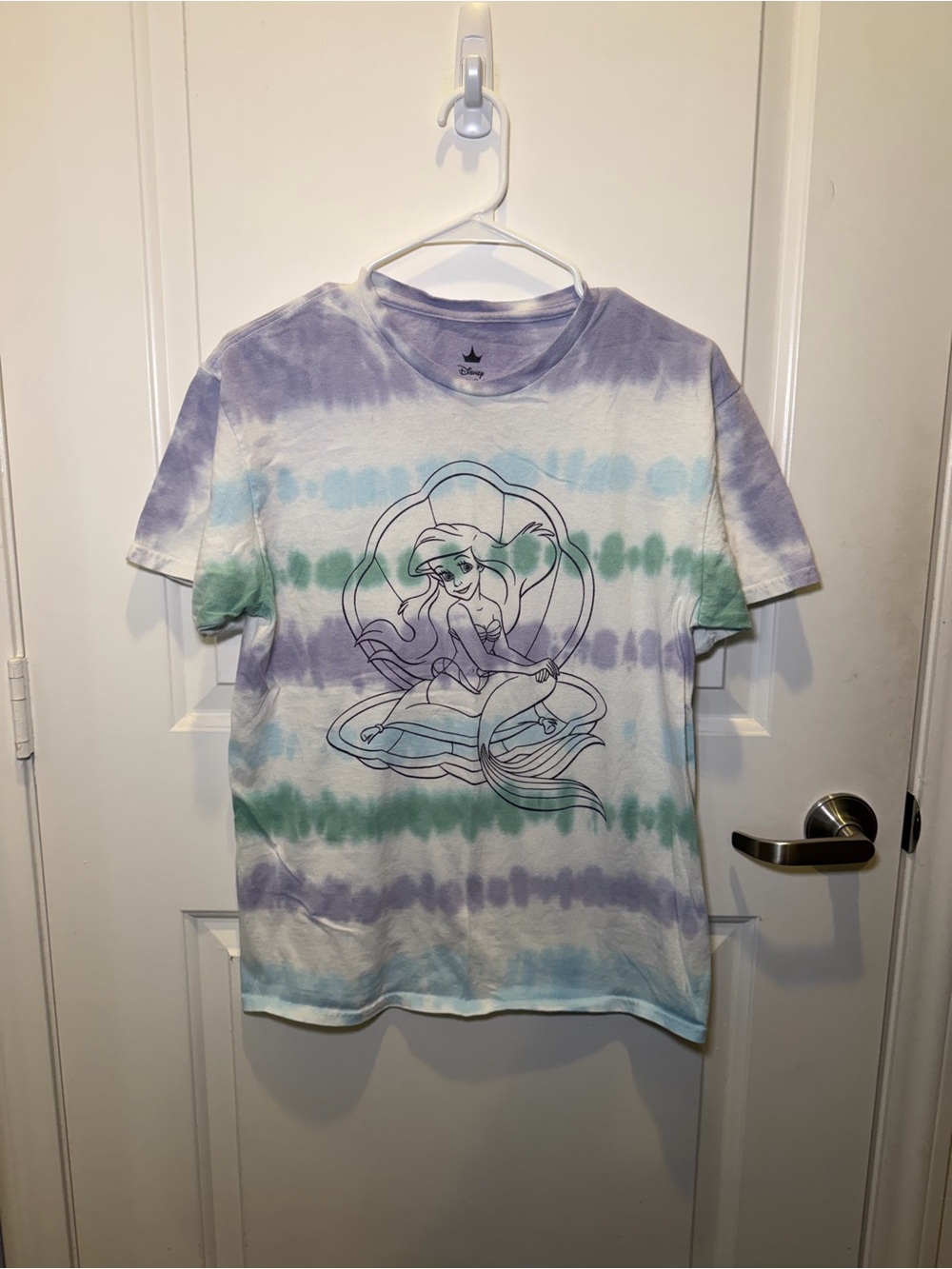 Like New Disney Princess The Little Mermaid Ariel Tie Dye Unisex Tee